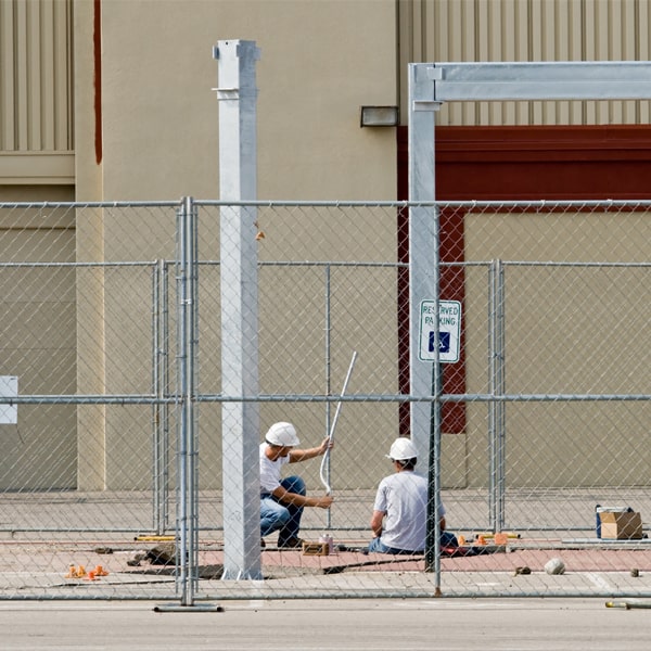 how much time can i lease the temporary fence for my construction site or event in Medway